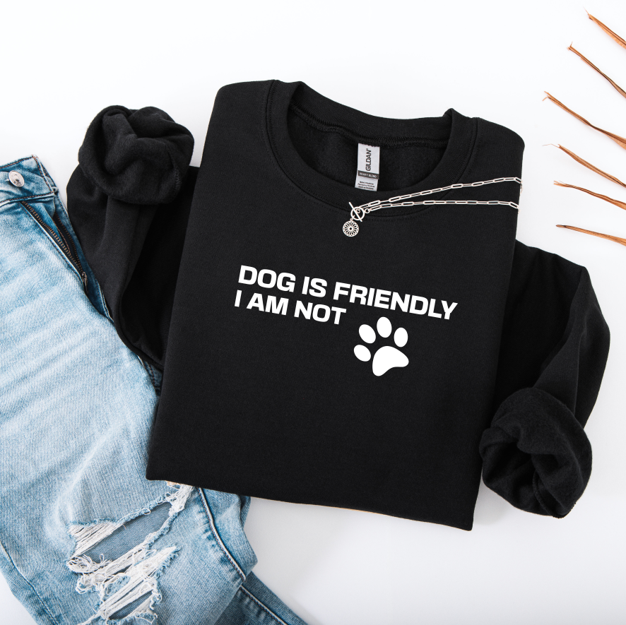 Dog Is Friendly I Am Not