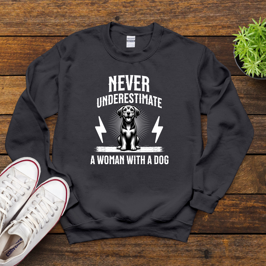Never Underestimate A Woman With A Dog