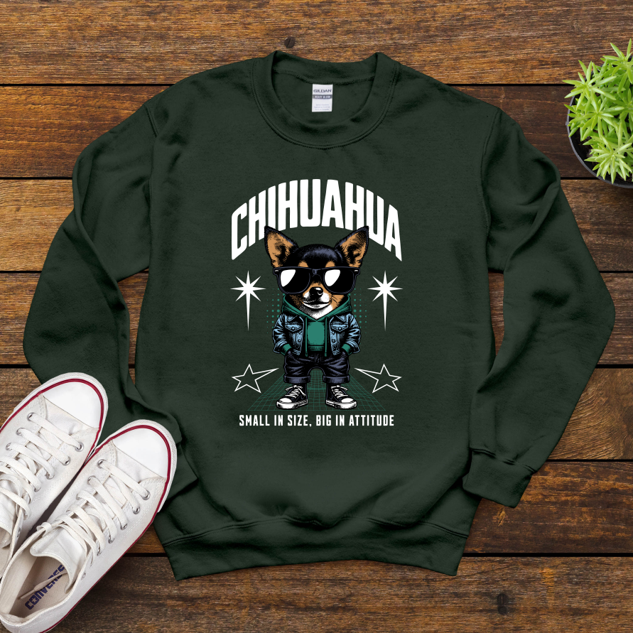 Chihuahua Small Size Big Attitude