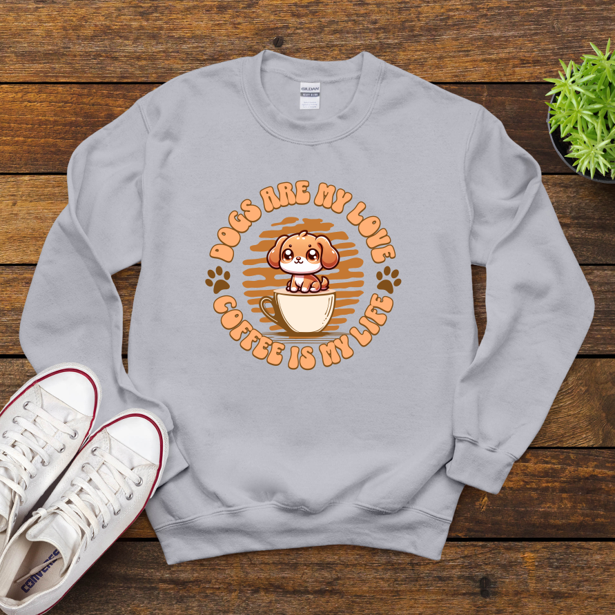 Dogs Are My Love Coffee Is My Life